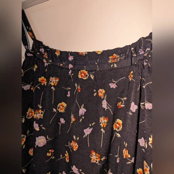 NWT Plus Ditsy Floral Print Sleeveless Dress - Picture 3 of 6